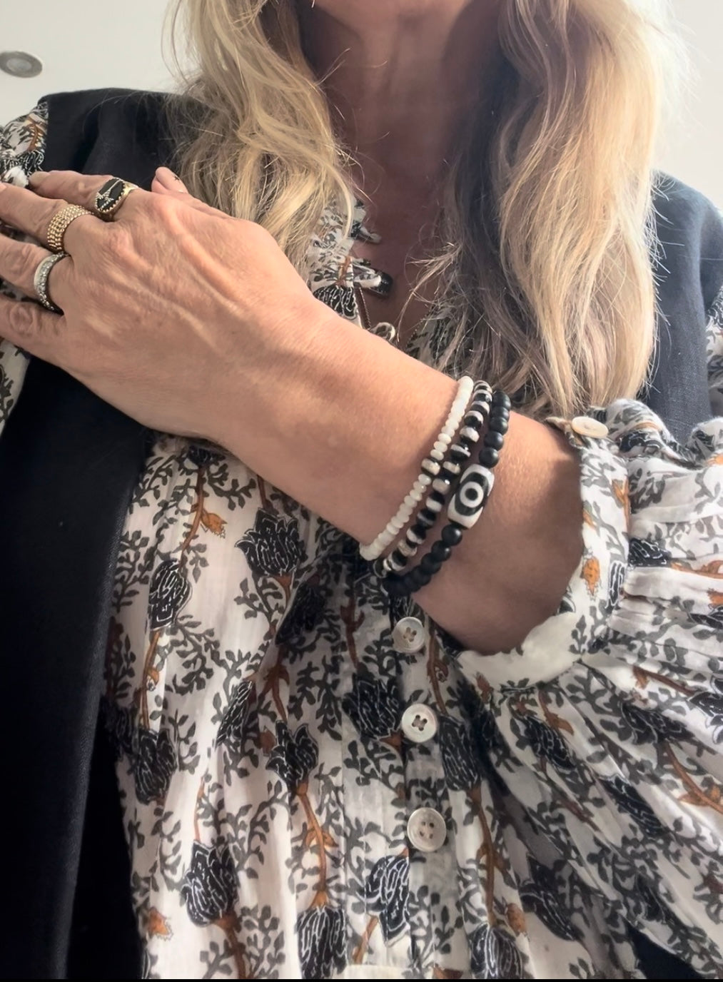 Handmade bracelet trio