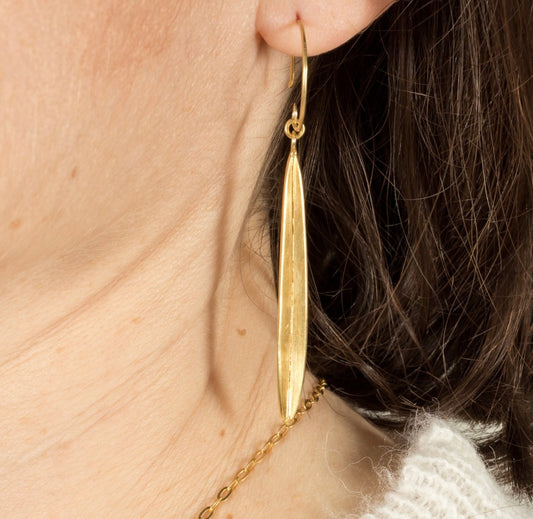 Blade Earrings - Martine Jans Jewellery