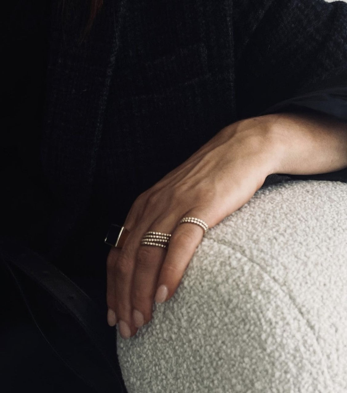 Bindi rings in sterling silver or gold