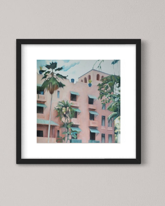 Picture in Hawaii framed