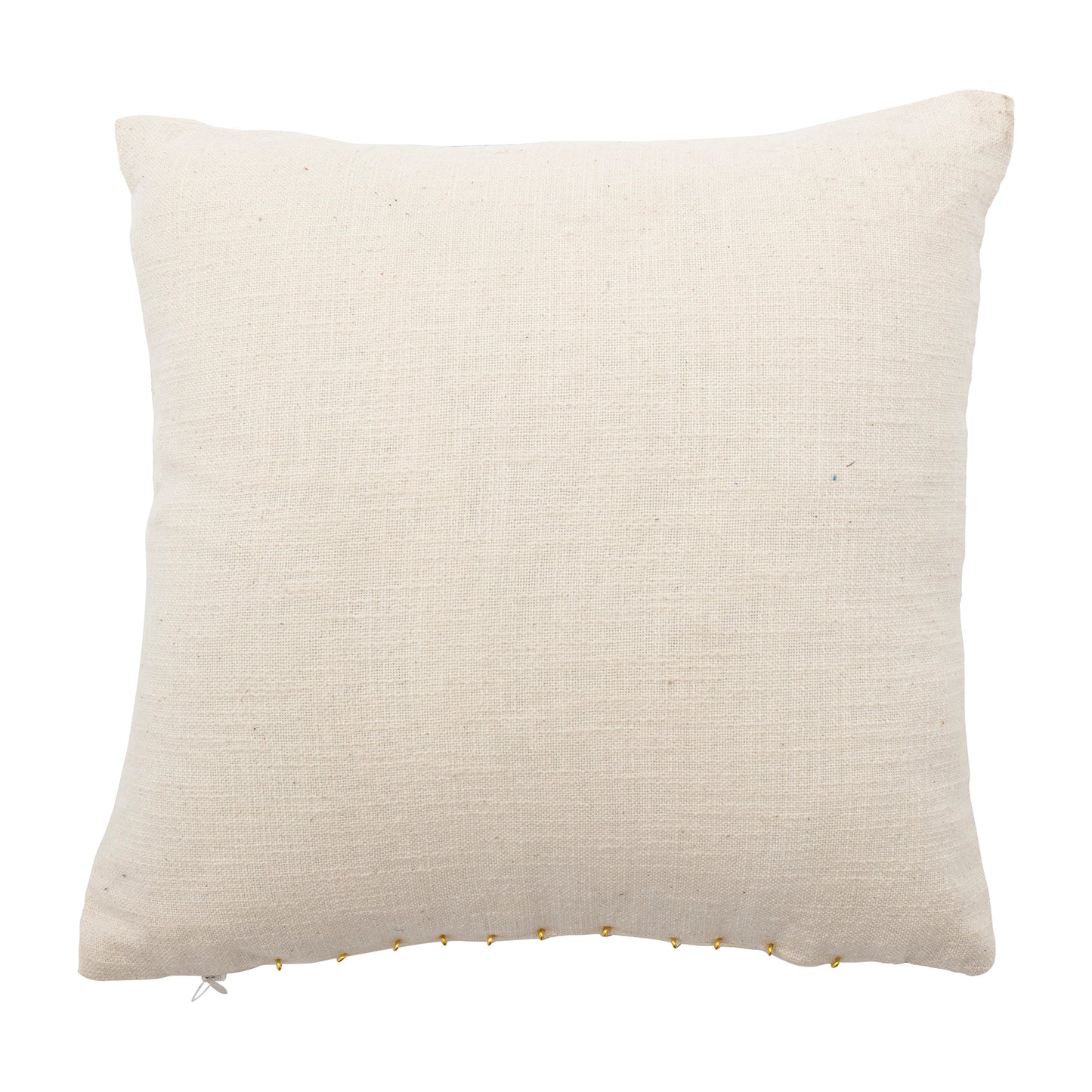 Black and white cotton cushion